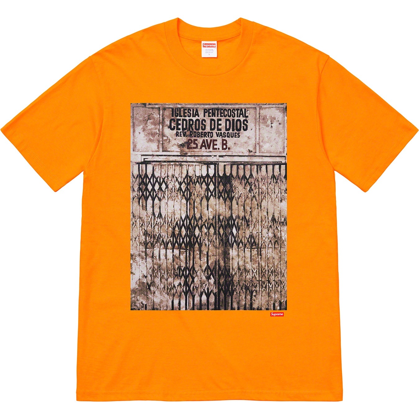Martin Wong/Supreme Iglesia Pentecostal Tee view 10